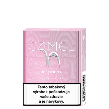 Náplne Camel Garnet pre Ploom - pohľad z prednej a pravej strany