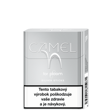 Náplne Camel Silver pre Ploom - pohľad z prednej a pravej strany