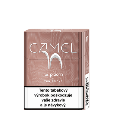 Náplne Camel Tan pre Ploom - pohľad z prednej a pravej strany