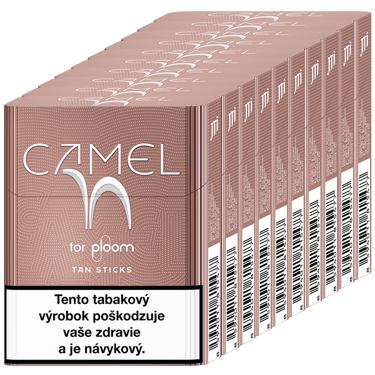 Náplne Camel Tan pre Ploom X zariadenie - 10 krabičiek