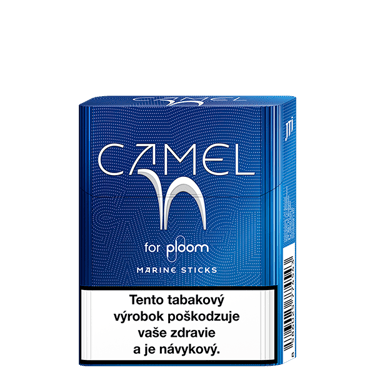 Náplne Camel Marine pre Ploom - pohľad z prednej a pravej strany