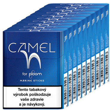 Náplne Camel Marine pre Ploom X zariadenie - 10 krabičiek