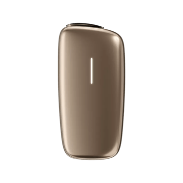 Ploom X Advanced Gold zariadenie - pohľad z prednej strany