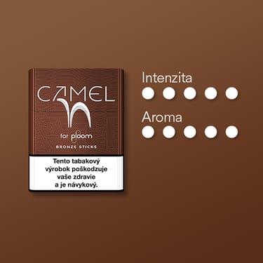 Náplne Camel Bronze pre zariadenie Ploom a ich vlastnosti