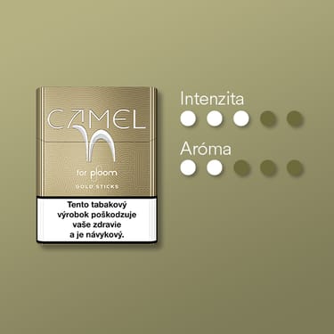 Náplne Camel Gold pre zariadenie Ploom a ich vlastnosti