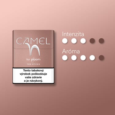 Náplne Camel Tan pre zariadenie Ploom X Advanced a ich vlastnosti