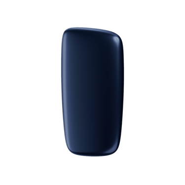 Ploom X Advanced predný kryt Navy Blue - pohľad z prednej strany