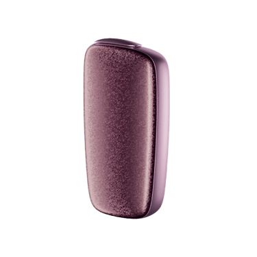 Ploom X Advanced predný kryt Rose Shimmer - bočný pohľad