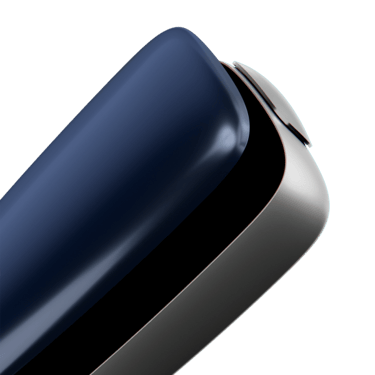 Ploom X Advanced predný kryt Navy Blue - detailný záber