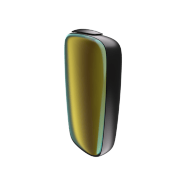 Ploom X Advanced predný kryt Lime Halo - bočný pohľad
