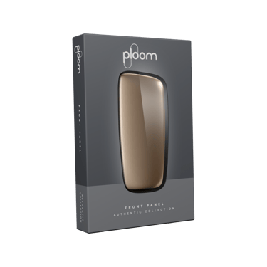 Ploom X Advanced predný kryt Golde obal - pohľad z prednej strany