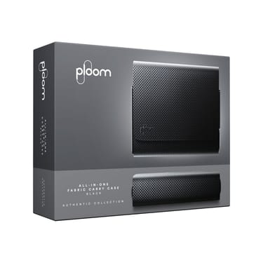 Ploom X Advanced kompaktné cestovné puzdro black, balenie