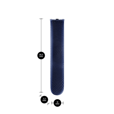 Ploom AURA predný kryt Navy Blue Patterned