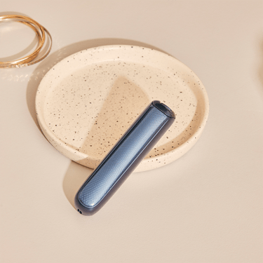 Ploom AURA predný kryt Navy Blue Patterned