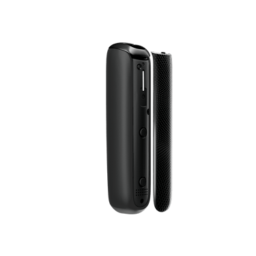 Ploom AURA predný kryt Jet Black Patterned
