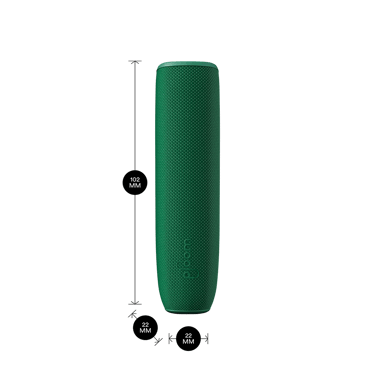 Ploom AURA zadný kryt Amazon Green