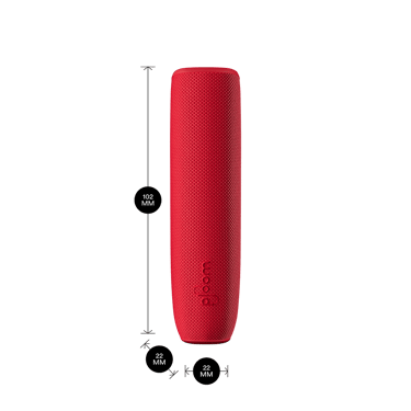 Ploom AURA zadný kryt Lava Red