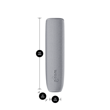 Ploom AURA zadný kryt Lunar Silver