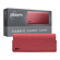 Ploom X Advanced - červené textilné puzdro s obalom - pohľad zpredu