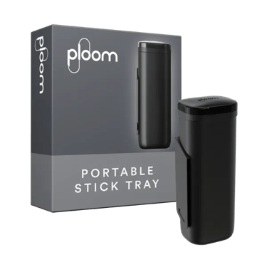 Prenosná dóza na náplne Ploom X Black a jej obal