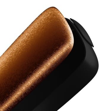 Ploom X Advanced predný kryt Nutshell Shimmer - detailný záber