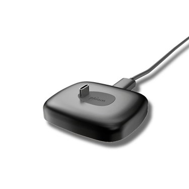Ploom X Advanced dokovacia stanica čierna - záber z vrchu