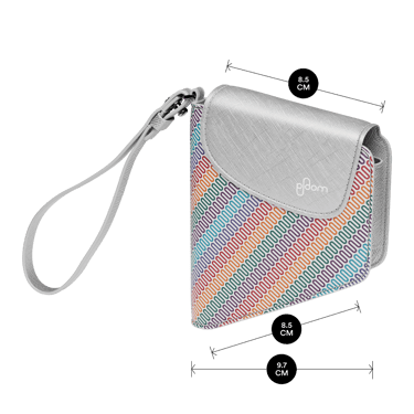 Ploom AURA dvojpuzdro Multicolored Patterned Canvas