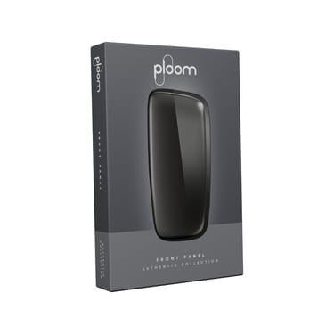 Ploom X Advanced predný kryt Slate Grey obal - pohľad z prednej strany