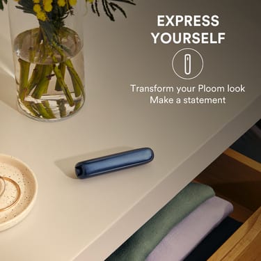 Ploom AURA front panel in Lavender: express yourself with different vibrant colors.