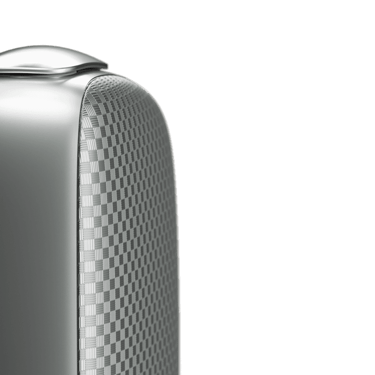 Ploom X Advanced predný kryt Squared Silver - detailný záber