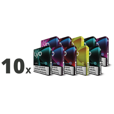 EVO a LYO vlastný výber 10 krabičiek