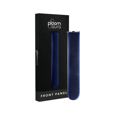 Ploom AURA predný kryt Navy Blue Patterned