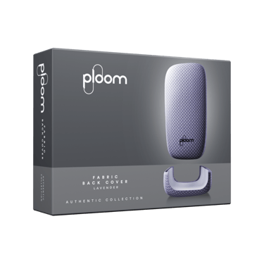 Balenie fialového textilného krytu pre Ploom X Advanced