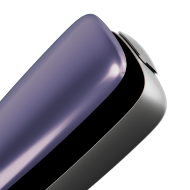 Ploom X Advanced predný kryt Lavender - detailný záber