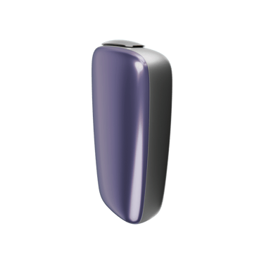 Ploom X Advanced predný kryt Lavender - bočný pohľad