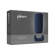 Ploom X modrý kožený zadný panel Navy Blue a jeho obal - pohľad z prednej strany