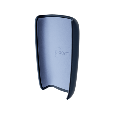 Ploom X Advanced Navy Blue kožený zadný kryt, vnútorný záber