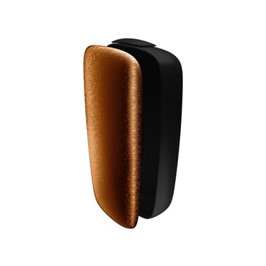 Ploom X Advanced predný kryt Nutshell Shimmer - bočný pohľad