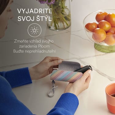 Ploom AURA puzdro Multicolored Patterned Canvas