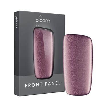 Ploom X Advanced predný kryt Rose Shimmer obal - pohľad z prednej strany