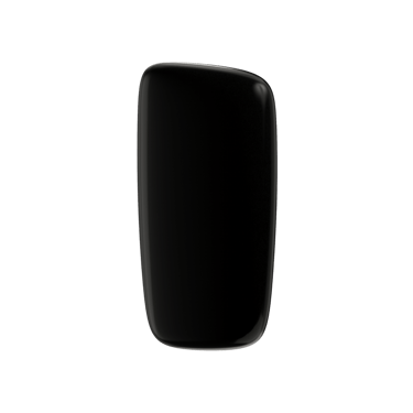 Ploom X Advanced predný kryt Black - pohľad z prednej strany