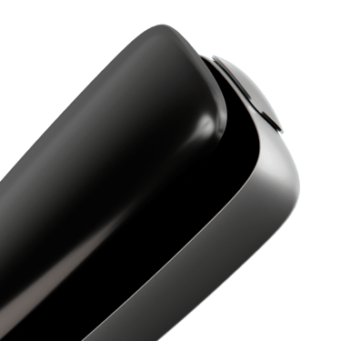 Ploom X Advanced predný kryt Slate Grey - detailný záber