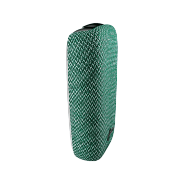 Ploom X zelený textilný zadný kryt Green - pohľad z ľavej strany