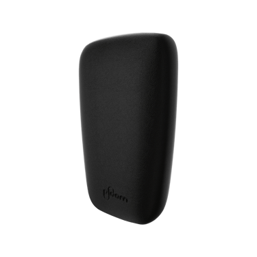 Ploom X Advanced black kožený zadný kryt, predný pohľad