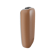 Ploom X Advanced brown kožený zadný kryt - pohľad z ľavej strany