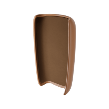 Ploom X Advanced Brown kožený zadný kryt, vnútorný záber