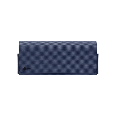 Ploom X Advanced textilné cestovné puzdro blue, zatvorený predný pohľad