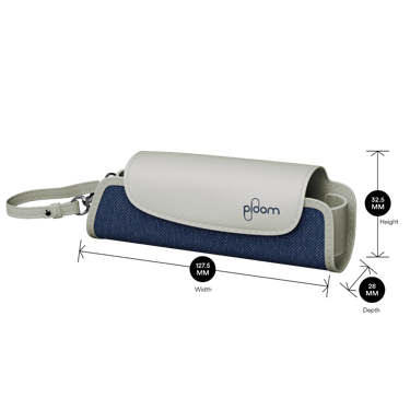 Ploom AURA puzdro Denim-Leather Fusion