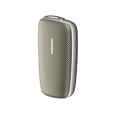 Ploom X Advanced štvorcový gold predný kryt na zariadení