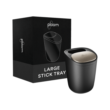 Ploom X Advanced Black veľká dóza, pohľad z boku